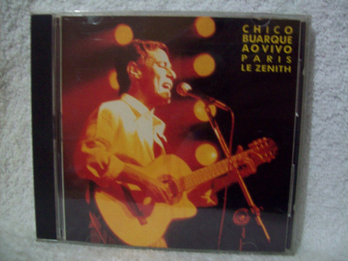 Cd Original Chico Buarque- Ao Vivo Paris Le Zenith