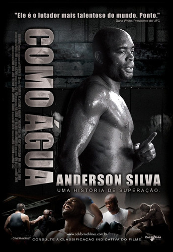 Pôster Peq. (imp. Couche A3) Do Anderson Silva : Como Água