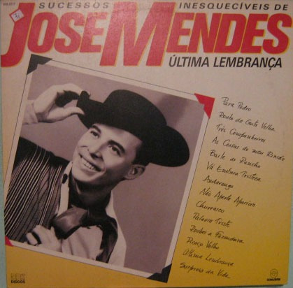José Mendes - Sucessos Inesquecíveis - 1991