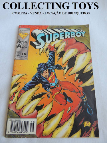 Revista Superboy - Ed. Abril - Nº 16 - Anos 90   (b 84)