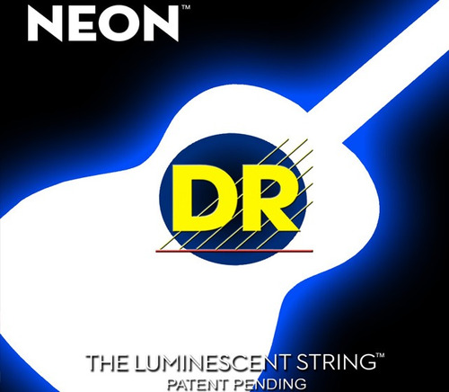 Cordas Dr Neon O.11/0.50 Violão Aço Branca