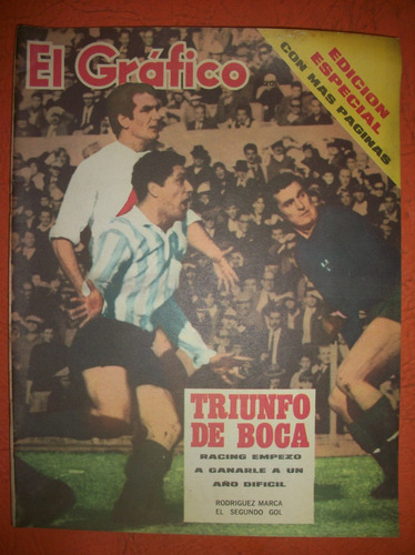 El Grafico 2398 21/9/1965  Boca - Edicion Especial