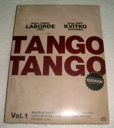 Chino Laborde Dipi Kvitko Tango Tango Vol 1 Dvd  / Kktus