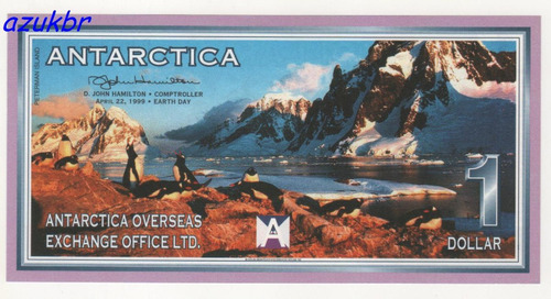 * Antarctica - Antartica - One Dollar - 22-04-1999 - Fe *