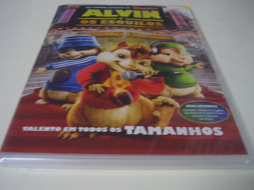 Dvd Alvin E Os Esquilos =  Vitorsvideo