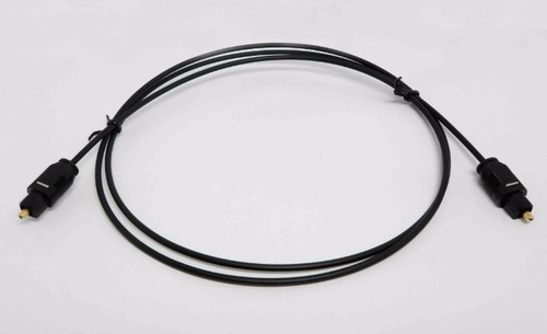 Imagen 3 de 6 de Cable Optico Digital Para Audio Fibra Optica Dorada 1 Mts