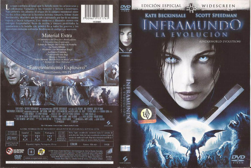 Inframundo Dvd Underworld Kate Beckinsale Scott Speedman