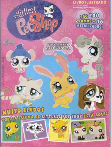 Álbum Figurinhas Littlest Pet Shop 2009 Completo Para Colar