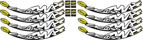 Adesivos Rodas Mavic Cross Max Enduro Disc 2 Rodas 26  14 Un