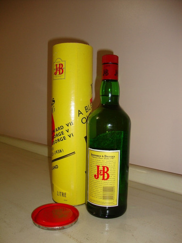 Whisky Jb ¿ Embalagem Lata Com Papelão - Raridade