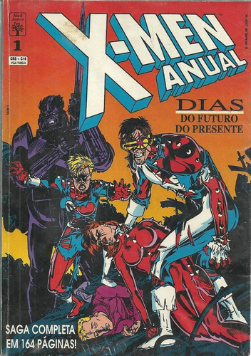 X-men Anual 01 - Abril - Bonellihq Cx328 G21
