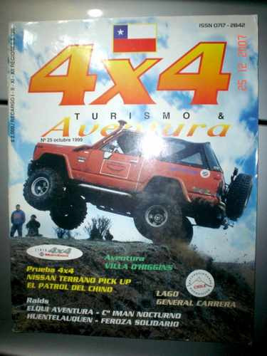 Revista 4x4 Turismo E Aventura Off Road Rally Jeep Nissan