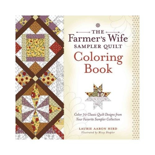 Esposa Sampler Quilt Del Agricultor Coloring Book: Color 70