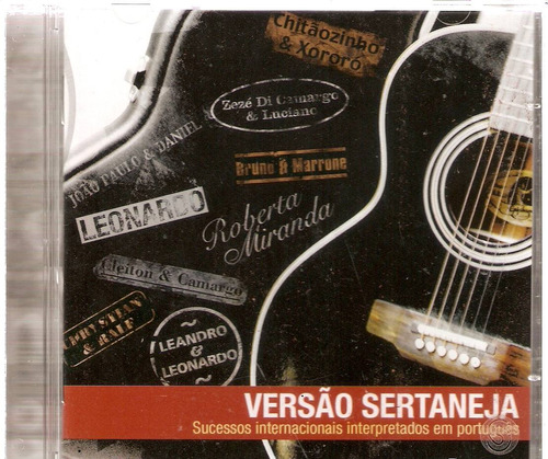 Cd Versão Sertaneja