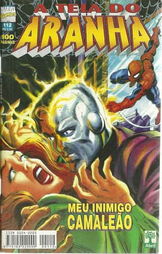 A Teia Do Aranha 112 Marvel Comics - Bonellihq Cx366 K21