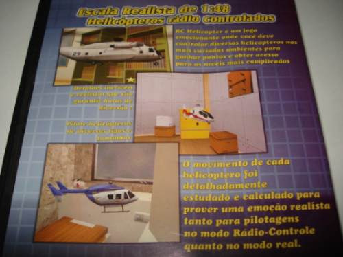 Game Pc R/c Helicopter Indoor Flight Simulation