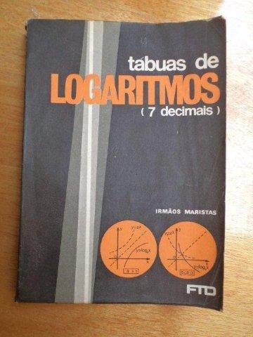 * Livro - Tábuas De Logaritmos 7 Decimais Irmãos Maristas