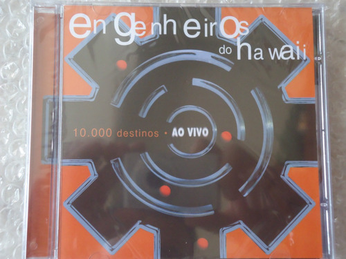 Cd Engenheiros Do Hawaii 10.000 Destinos Ao Vivo C/ Bonus