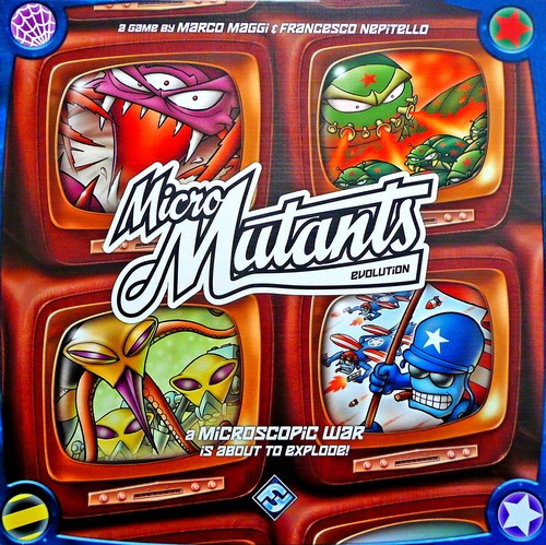 Micro Mutants - Jogo De Tabuleiro Imp. Fantasy Flight - Ffg