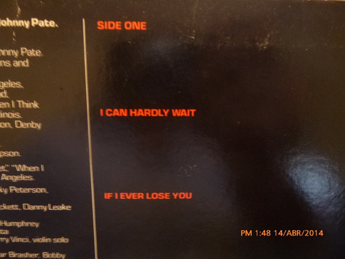 Vinilo Lp De Rockie Robbins -i Canhardly Wait (u898