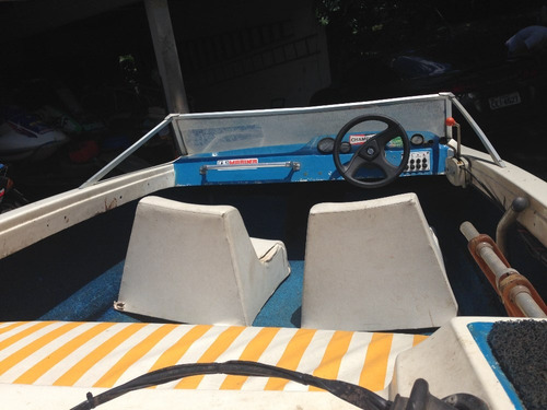 Lancha 16 Pés, 5 Lugares, Com Carreta, Motos 40 Hp