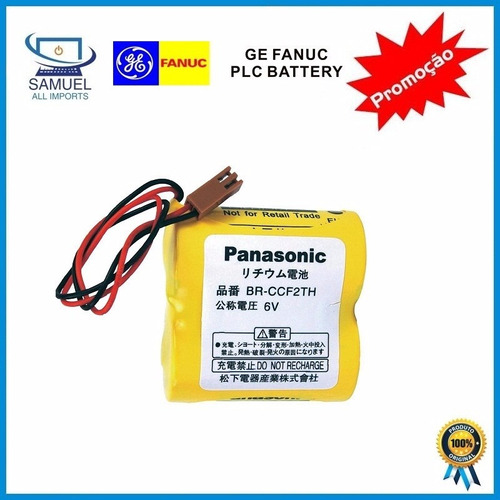 Bateria Original Cnc Fanuc Panasonic Br-ccf2th 6 Volts