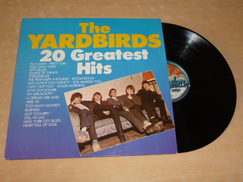 The Yardbirds 20 Greatest Hits Vinilo Aleman