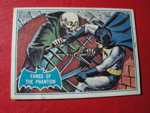 Figuritas Batman Cards 1966 Usa 24b