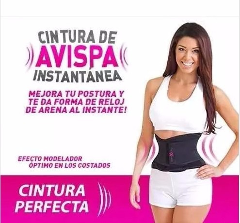 Faja Reductora Moldeadora Miss Belt Cintura De Avispa Genie