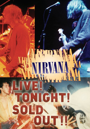 Nirvana Live! Tonight! Sold Out!! Dvd Original