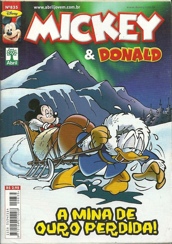 Mickey & Donald 835 - Abril - Bonellihq Cx212 N20