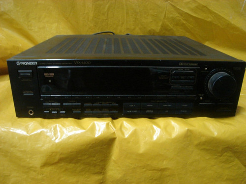 Receiver Pioneer - Vsx-4.400 - Preto - C/ Defeito-no Estado.