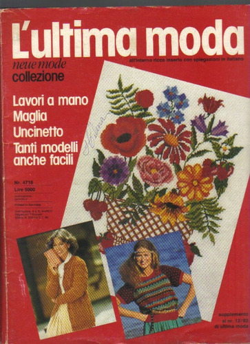 Revista L'ultima Moda Nº 4718-importada Em Alemão