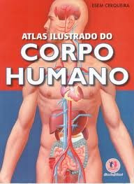 30 Atlas Ilustrado Do  Corpo Humano Escolar Red Frete Grátis