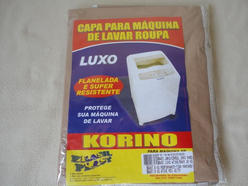 Capa P/  Maq De Lavar Brastemp- Frete Por Conta Do Comprador