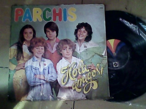 Disco Lp De Vinil O Acetato Parchis Hola Amigos