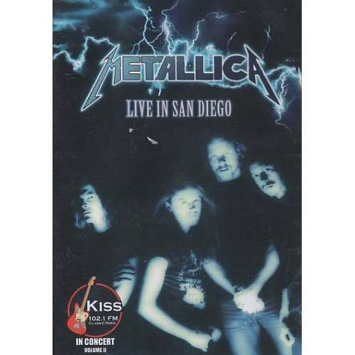 Dvd Metallica - Live In São Diego