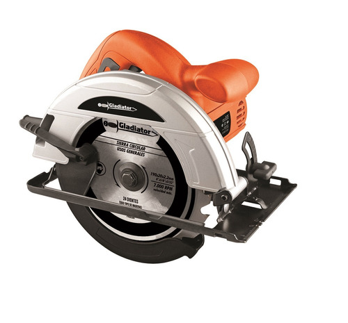 Sierra Circular Gladiator Sc607 1500w Guia Paralela 185mm