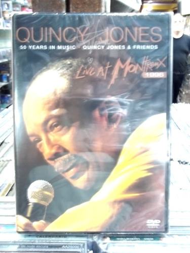 Quincy Jones Live At Montreux Dvd Original Novo Lacrado