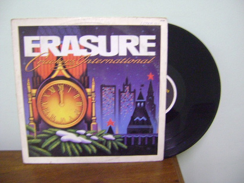 Disco Antigo Lp Vinil Erasure Crackers International 1989