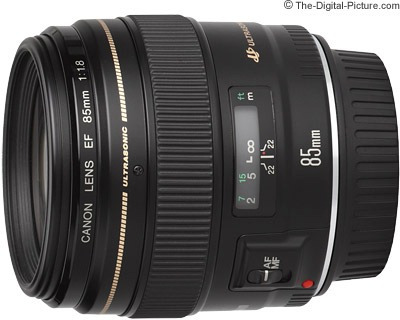 Lente Canon Ef 85mm F/1.8 Usm C/ Nf-e Garantia 1 Ano Canon