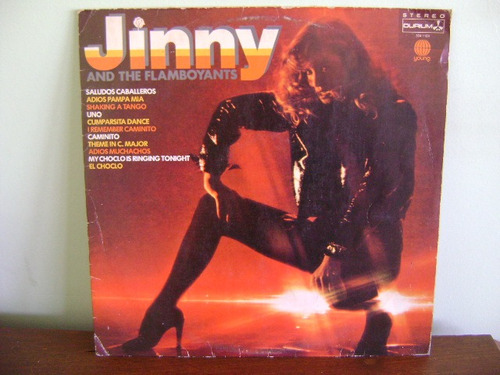 Disco Vinil Lp Jinny And The Flamboyants