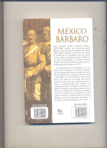 Libro Usado  De Mexico Barbaro