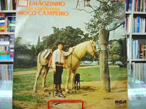 Vinil / Lp - Alemãozinho Da Cordeona - Moço Campeiro - 1977