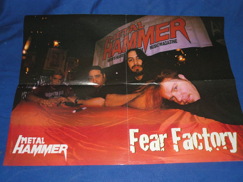 Fear Factory - Poster De 40 Cm De Largo X 54 Cm De Ancho