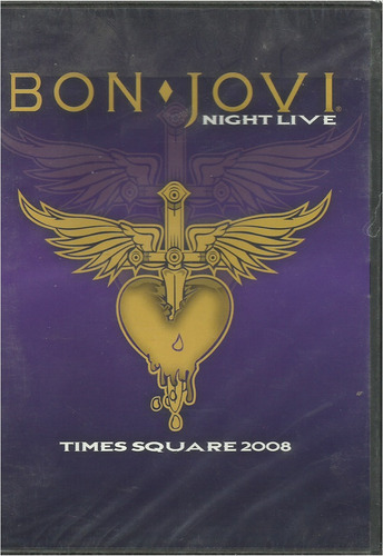 Bon Jovi  Night Live   Times Square 2008   Dvd Nuevo Sellado