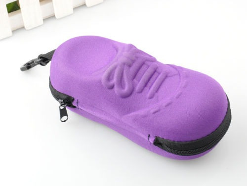 Estuche De Lentes En Forma De Zapatilla Morado Skpalace