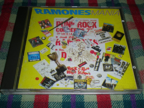 Ramones / Mania Importado Cd Sire Germany (74)