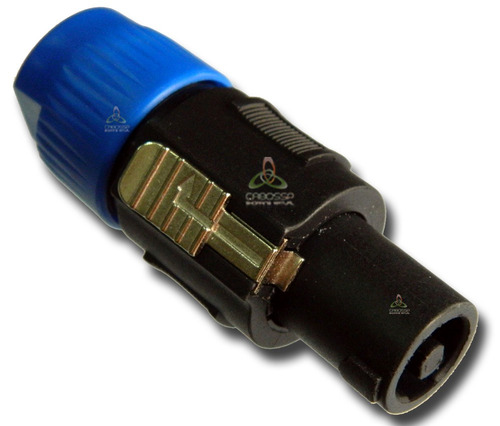 Imagem 2 de 3 de Conector Plug Speakon Macho / Fêmea 4 Polos ( Kit Para Cabo)