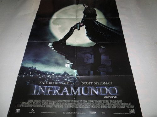 Poster Original De La Pelicula  Inframundo